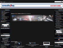 Tablet Screenshot of caraudio4less.co.uk